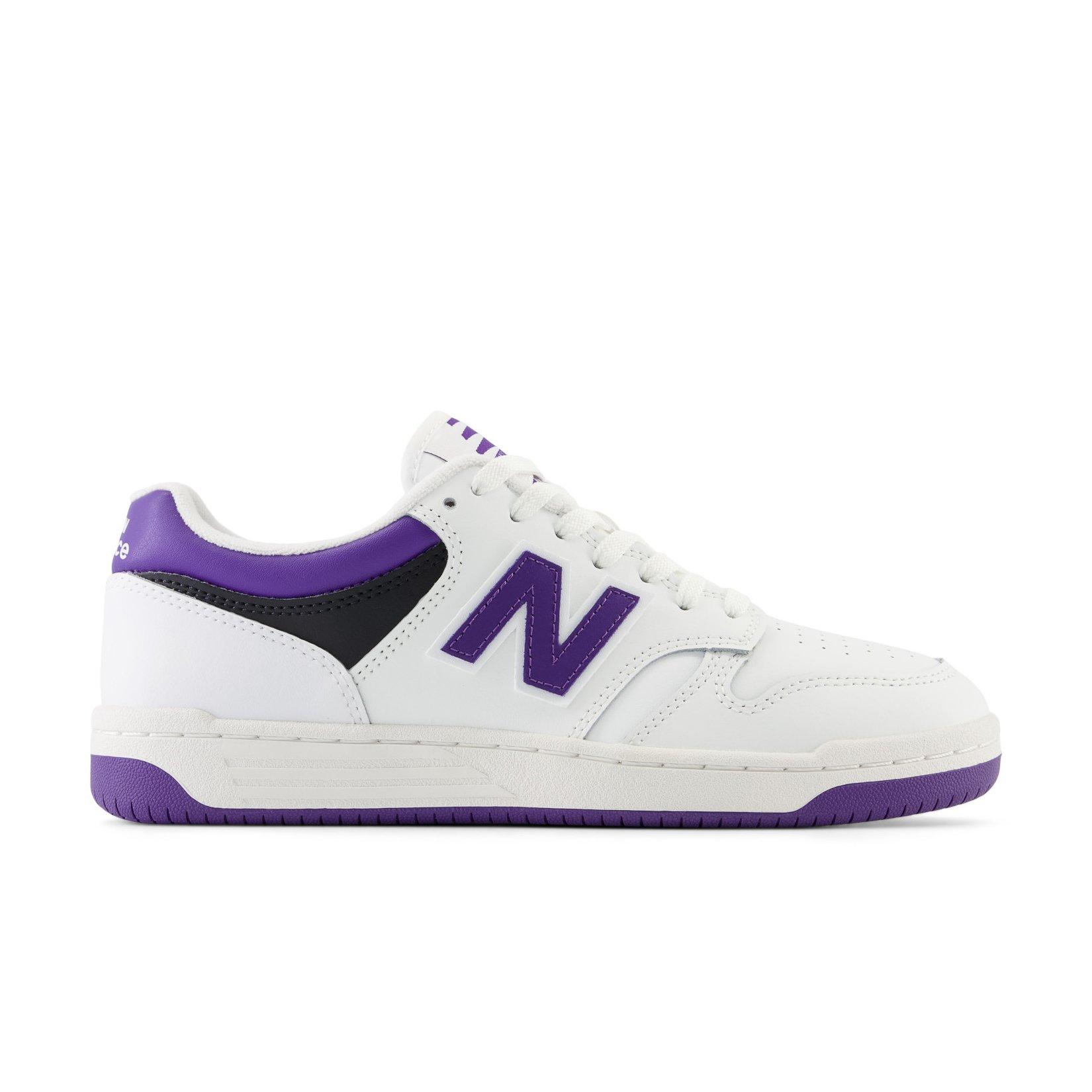 New balance white fashion purple